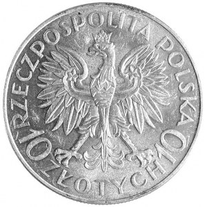 10 złotych 1933, Warszawa, Sobieski