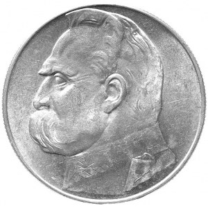 10 złotych 1937, Warszawa, Piłsudski