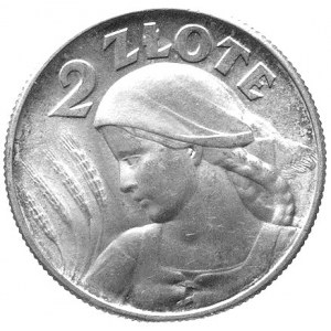 2 złote 1925, Londyn, kropka po dacie