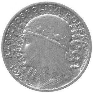20 złotych 1925, Głowa Kobiety, Parchimowicz P-164 b, w...