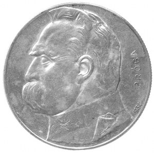10 złotych 1934, Piłsudski- Orzeł Strzelecki, wypukły n...