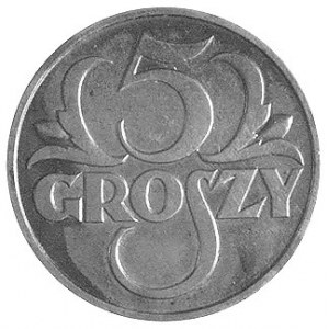5 groszy 1929, II Zjazd Numizmatyków, Parchimowicz P-10...