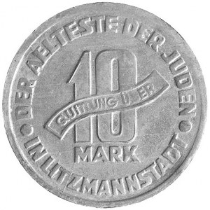 10 marek 1943, Łódź, aluminiomagnez, ładnie zachowana, ...