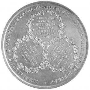 Wolne Miasto Kraków- medal trzech komisarzy autorstwa K...