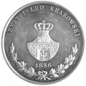 medal autorstwa Johanna Daniela Boehma dedykowany Flori...