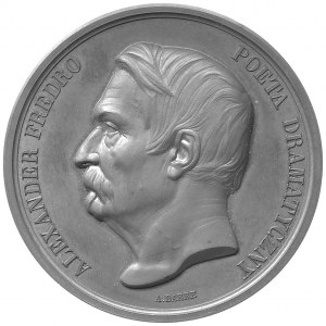 Aleksander Fredro- medal autorstwa A. Barre’a 1864 r., ...