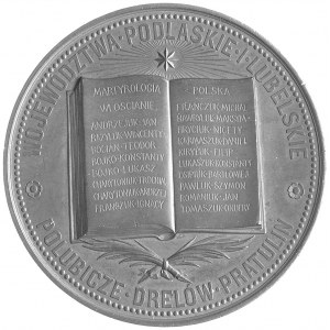 medal autorstwa Tasseta poświęcony męczennikom-unitom p...