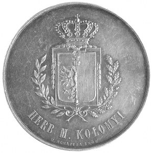 medal autorstwa H. Schapiry z Lwowa wybity z okazji Wys...