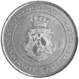 medal Wystawy Rolniczo-Przemysłowej w Warszawie 1885 r....