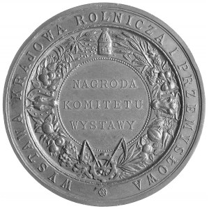 medal autorstwa W. Pittnera wybity w Wiedniu i rozdawan...