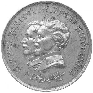 Kornel Ujejski i Józef Nikorowicz- medal niesygnowany 1...