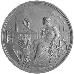 wystawa w Wadowicach- medal niesygnowany 1907 r., Aw: N...