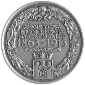 50 rocznica Powstania Styczniowego- medal autorstwa W. ...