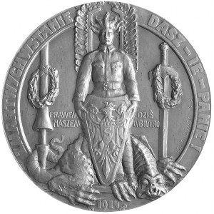 Józef Piłsudski- medal autorstwa Stanisława Lewandowski...