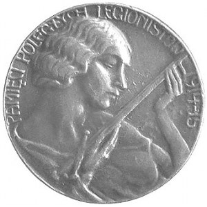 pamięci poległych legionistów- medal jednostronny autor...