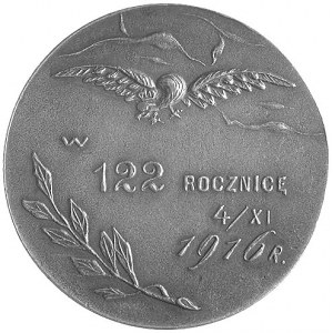 rocznica rzezi Pragi- medal autorstwa Cypriana Alkiewic...
