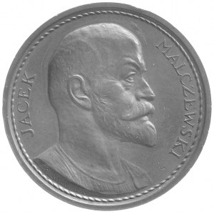 Jacek Malczewski- medal autorstwa J. Raszki 1924 r., Aw...
