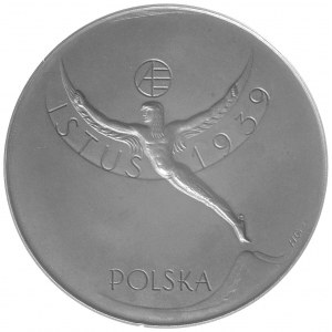 medal jednostronny Aeroklubu Polskiego ISTUS autorstwa ...