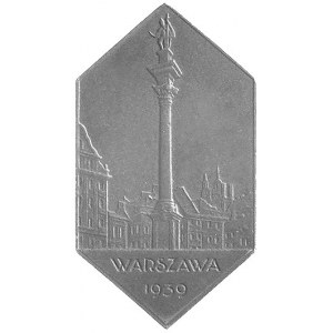 Kongres Chemii Przemysłowej w Warszawie- medal niesygno...