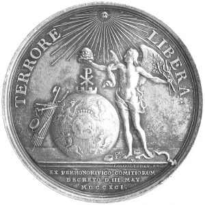 medal autorstwa Holtzheya wykonany w Amsterdamie na zle...