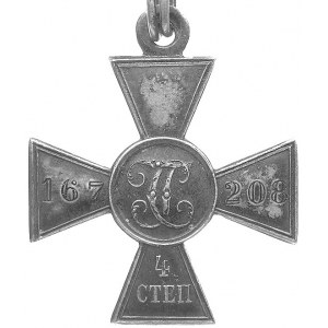 krzyż żołnierski orderu Świętego Jerzego, 1913 rok, kla...