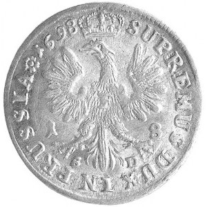 Fryderyk III 1688-1713, ort 1689, Królewiec, Aw: Popier...