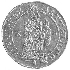 Maciej II 1608-1619, dukat 1613, Krzemnica, Aw: Stojący...