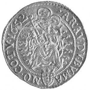dukat 1652, Krzemnica, Aw: Stojący król i litery K-B, R...