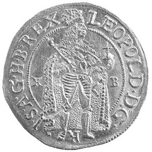 dukat 1685, Krzemnica, Aw: Stojący król i litery K-B, R...