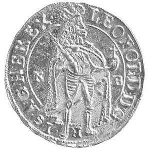 dukat 1691, Krzemnica, Aw: Stojący król i litery K-B, R...