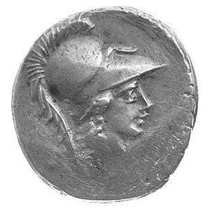 C. Considius Paetus c.a. 46 pne, denar, Aw: Głowa Miner...