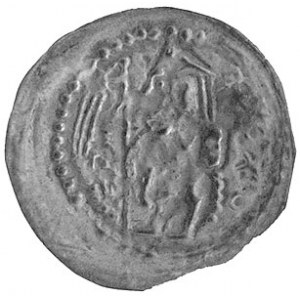 brakteat; Książę z proporcem stojący w lewo, Str.185 d ...