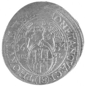 ort 1654, Toruń, Kurp. 992 R1, Gum. 1943, T. 5, moneta ...