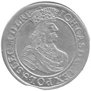 ort 1661, Gdańsk, Kurp. 866 R, Gum. 1912, moneta wybita...