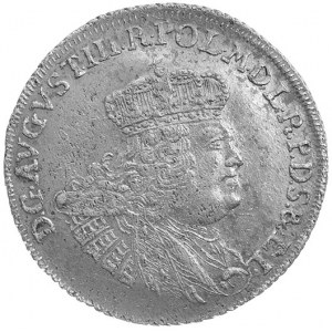 30 groszy (złotówka) 1762, Gdańsk, Kam. 989 R1, ładnie ...