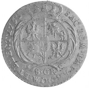 dwuzłotówka (8 groszy) 1753, efraimek, drugi egzemplarz...