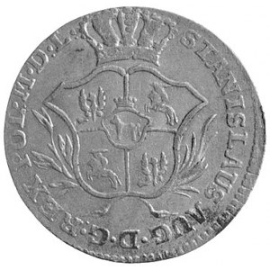 2 grosze srebrne 1769, Warszawa, Plage 250, rzadko spot...