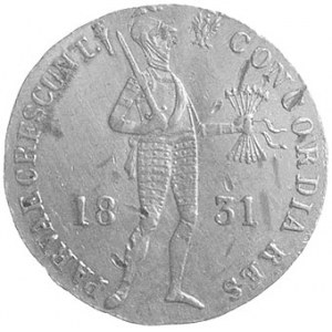 dukat 1831, Warszawa, drugi egzemplarz, złoto, 3.46 g, ...