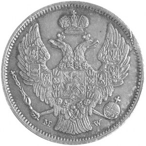 30 kopiejek = 2 złote 1834, Warszawa, Plage 371, najrza...