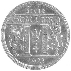 25 guldenów 1923, Berlin, Parchimowicz 70.a, złoto, 7,9...