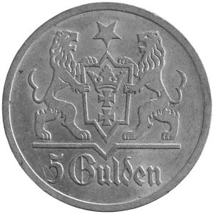 5 guldenów 1927, Berlin, Parchimowicz 65.b, Kościół Mar...