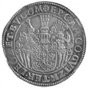 talar 1633, moneta z tytulaturą biskupa kamieńskiego, H...