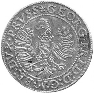 grosz 1595, Królewiec, Neumann 58, Bahr. 1304
