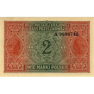 2 marki polskie 9.12.1916, \Generał, seria A 9694742