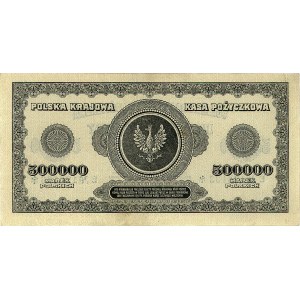 500.000 marek polskich 30.08.1923, seria E No 126133✽, ...