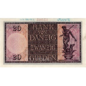 20 guldenów 2.01.1932, seria C/A 750001 / 1.000000 / 12...