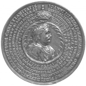 medal autorstwa Jana Höhna jun., wybity w 1684 r., z ok...