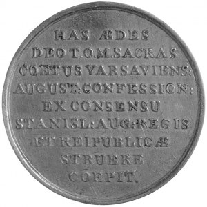 medal autorstwa J. F. Holzhaeussera wybity w latach 177...