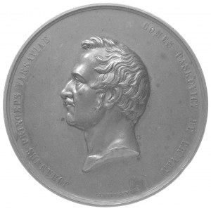 medal autorstwa Minheymera poświęcony Iwanowi Paskiewic...