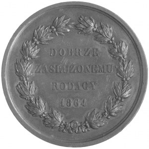 Aleksander Fredro- medal autorstwa A. Barre’a 1864 r., ...